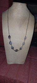 Black Lace Agate Necklace