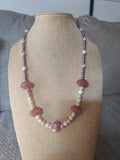 Strawberry Quartz Necklace